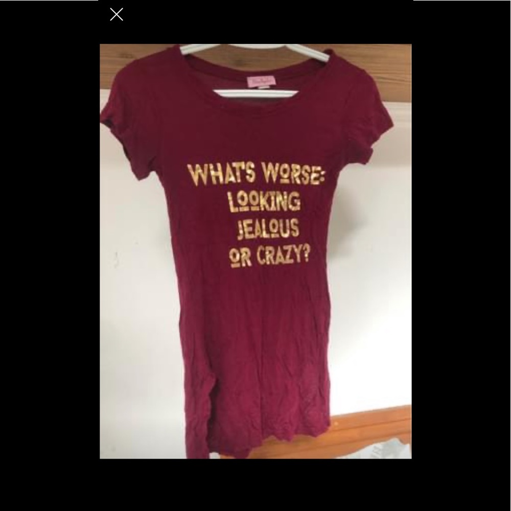 Cute Juniors Graphic Baby Tee